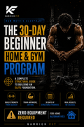 30-Day Home & Gym Workout Program for Beginners