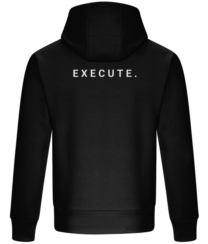 The Flagship "EXECUTE" Stealth Hoodie (Oversized Heavyweight)
